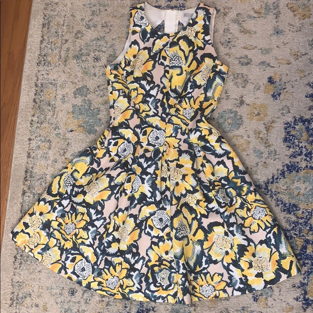 H&M Spring Floral A-Line Dress